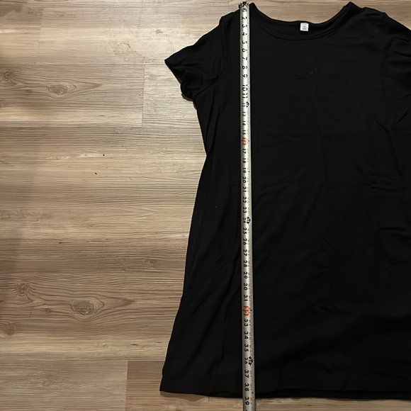 OLD NAVY Black T-Shirt Dress size XXL - Picture 7 of 7